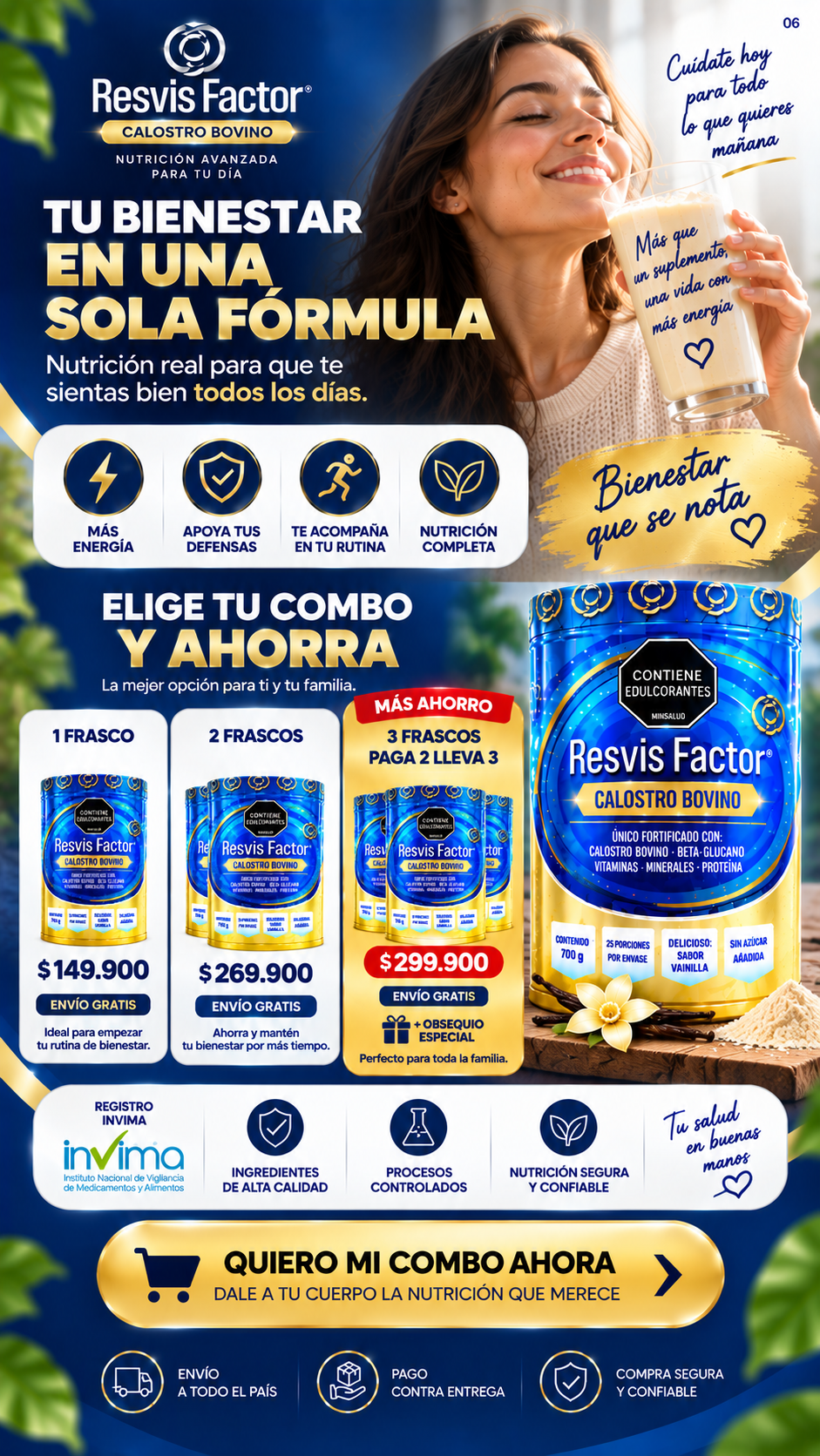 RESVIS FACTOR - Combos y precios